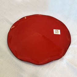Medium Red Serving Plate